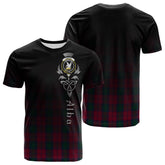 Lindsay Tartan Crest T-shirt - Alba Celtic Style